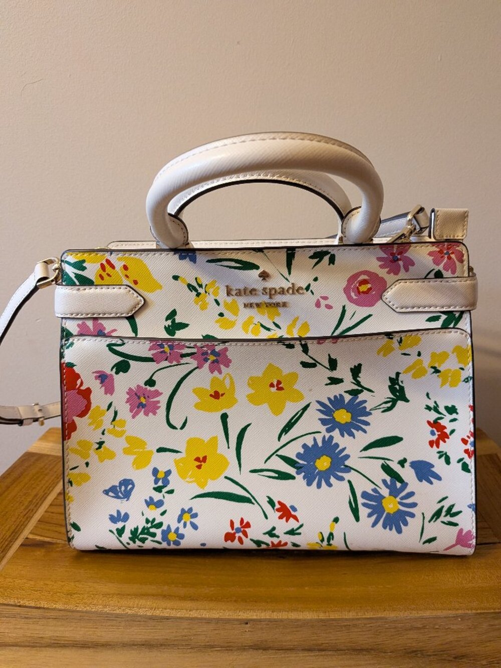 kate spade Floral Satchel Purse